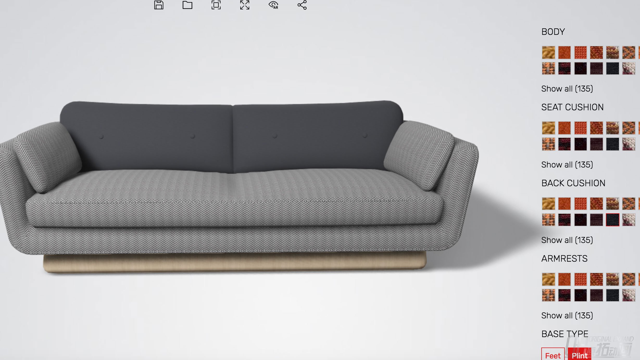 web3D家具交互展示案例