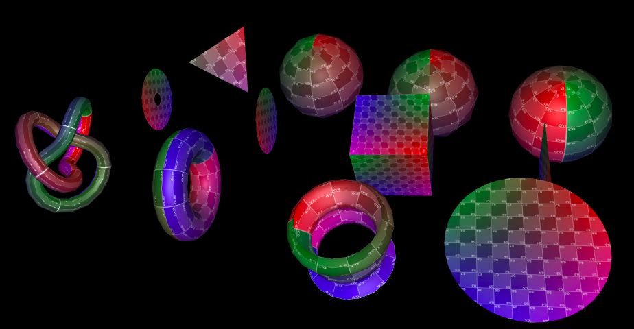 一些可用的3D几何图形