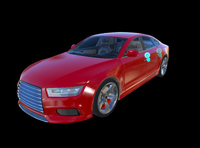 web3d汽车展示