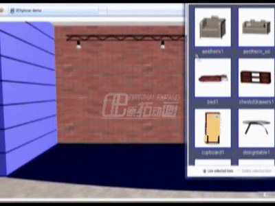展馆展示web3d